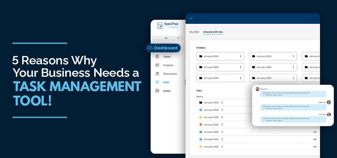 Five Reasons Why Your Business Needs Task management Tool