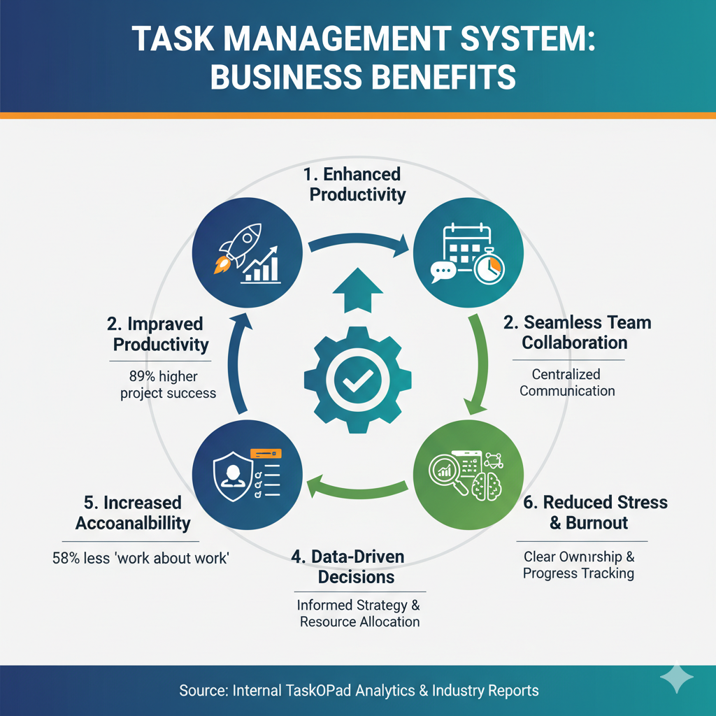 Task Management System Business Benefits