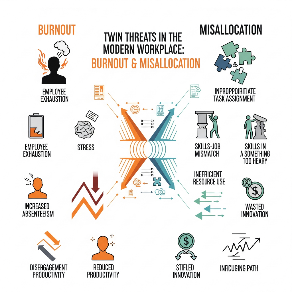 Twin threat in modern workplace