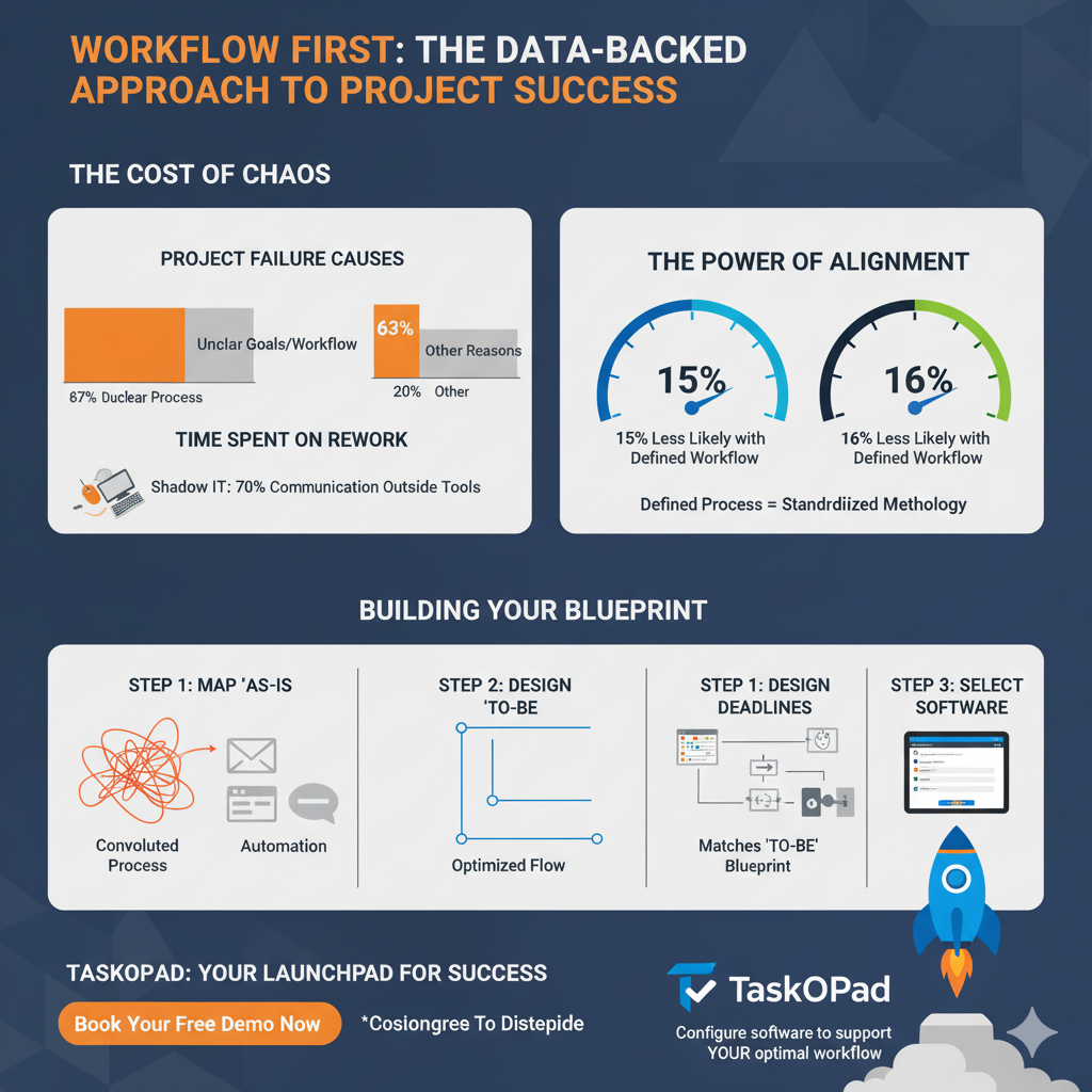workflow for project management software