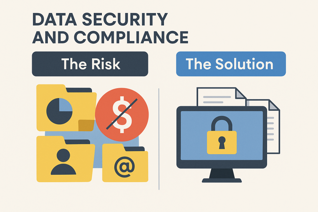 Data security and compliance
